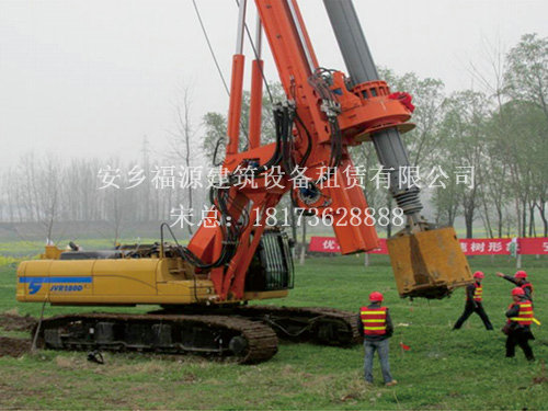 武漢陽邏江北快速路旋挖工地（旋挖）